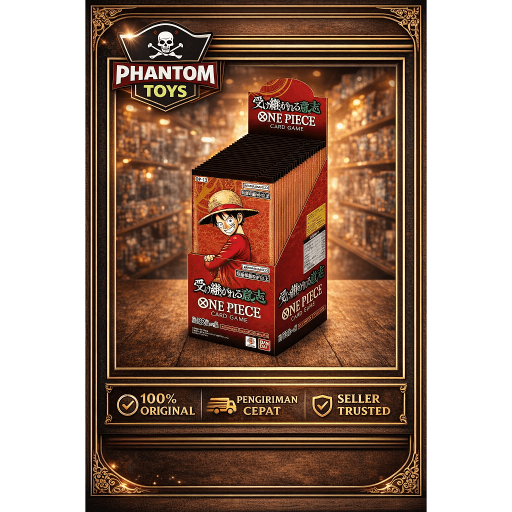 Ready One Piece OP-13 Japanese Card Game Booster Box OP-13 TCG 1 Box 24 Pack