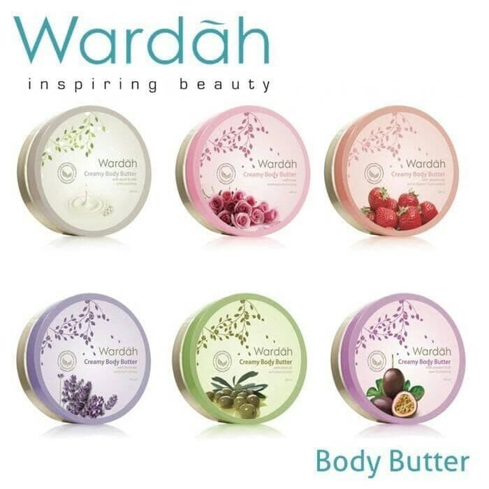 Wardah Creamy Body Butter 50 Ml Butter Passion Fruit
