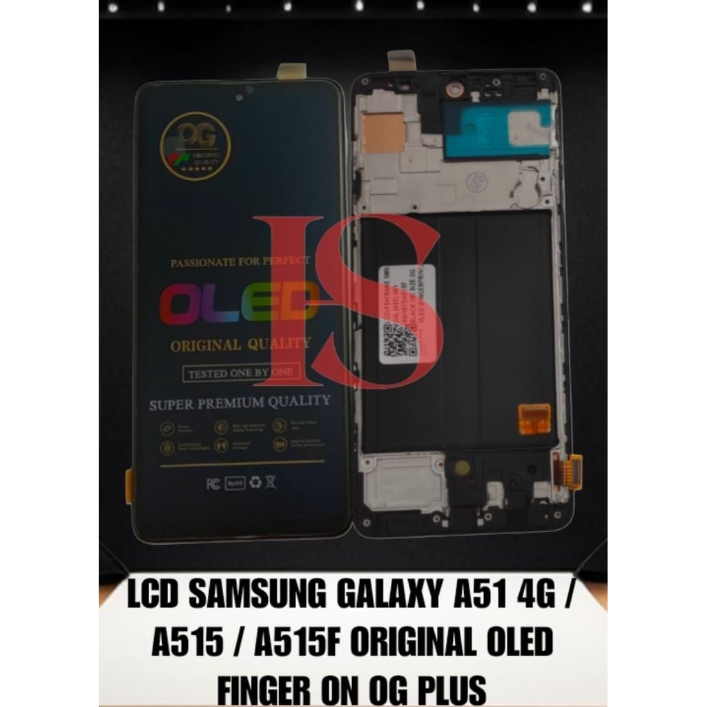 LCD SAMSUNG A51 FULLSET TOUCH SCREEN LCD SAMSUNG GALAXY A51 2020/A515 LCD ORIGINAL