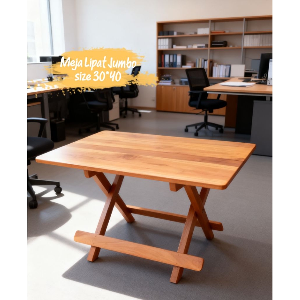 Meja Laptop Portable Lipat / Meja Ngaji Rehal Al Qur'an