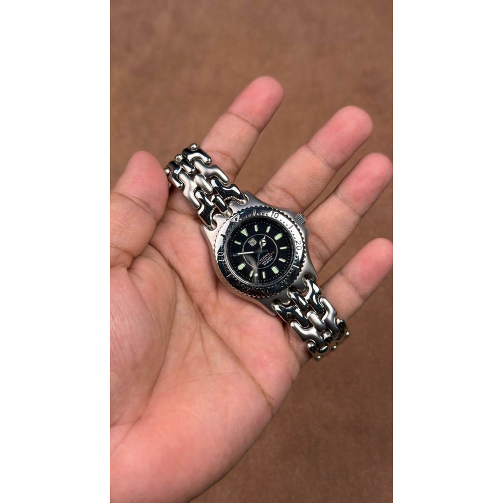 JAM TANGAN PRIA ELGIN USA SOLAR DRIVE FISH BONE VINTAGE