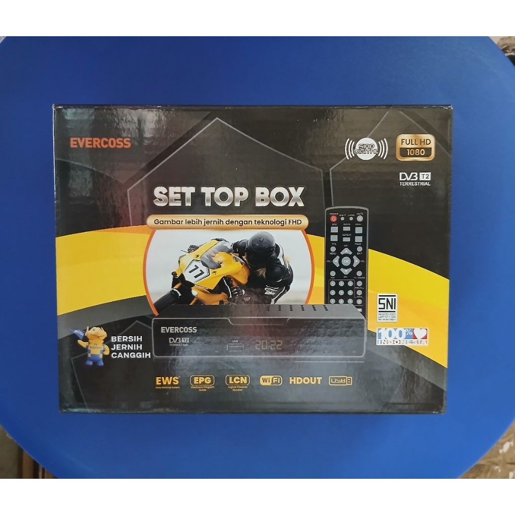 STB DVB T2 Evercoos Max