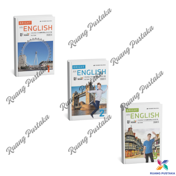 BRIGHT 1 2 3 AN ENGLISH COURSE FOR SMP MTS KM ERLANGGA ORIGINAL