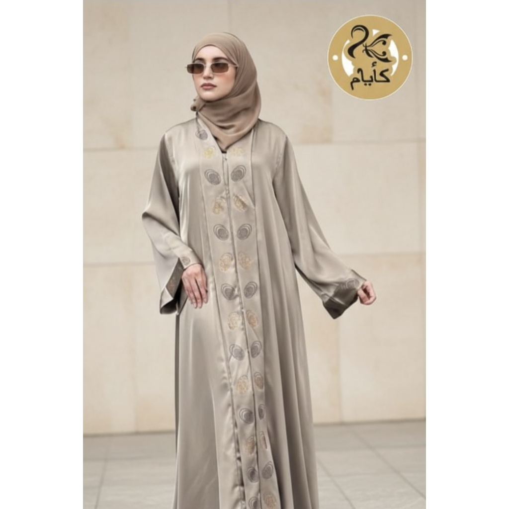ABAYA GAMIS BUSANA LEBARAN 2026 PREMIUM BY KAK YAM COLLECTION