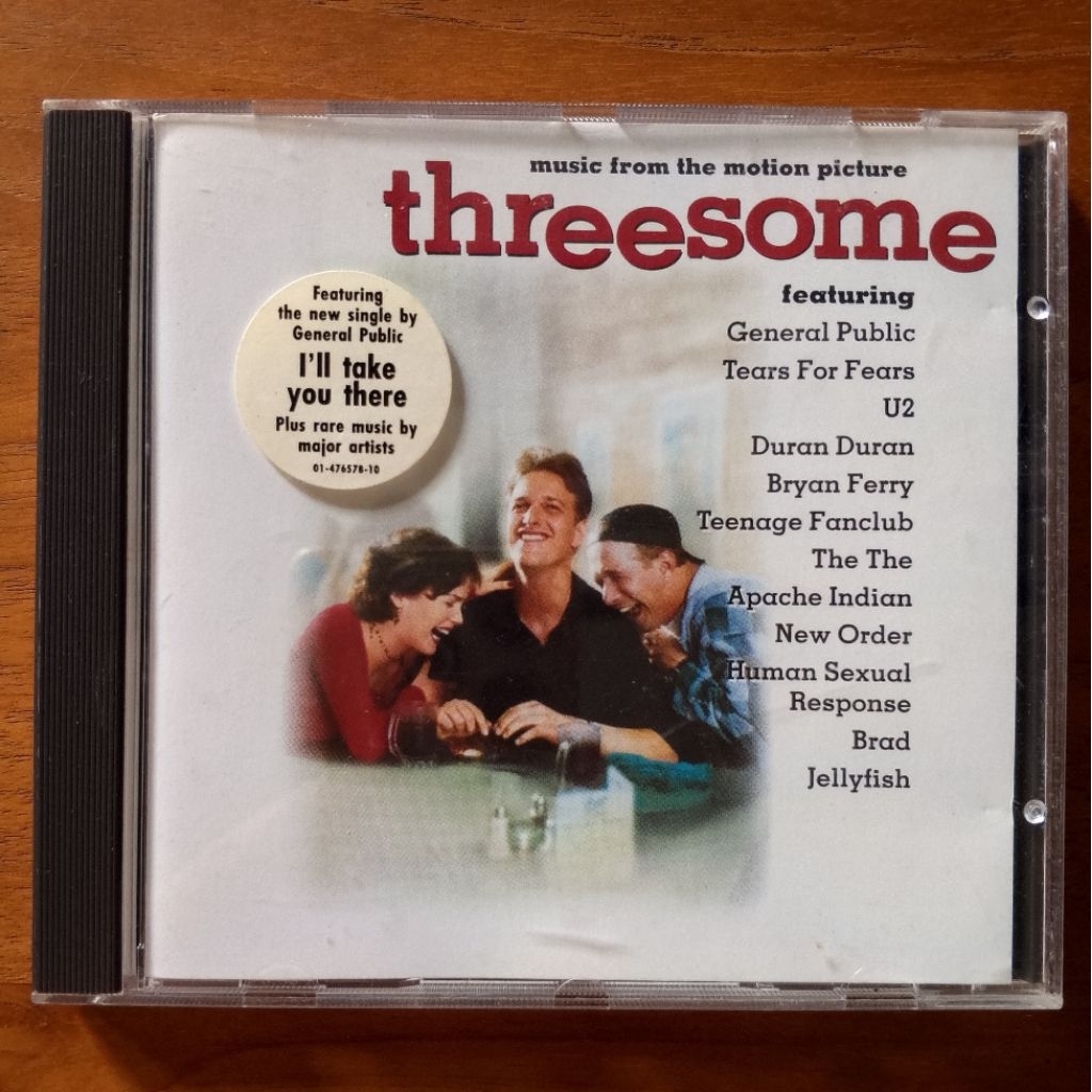 CD Import Ost. Thresome (Duran Duran, U2, Tears For Fears)
