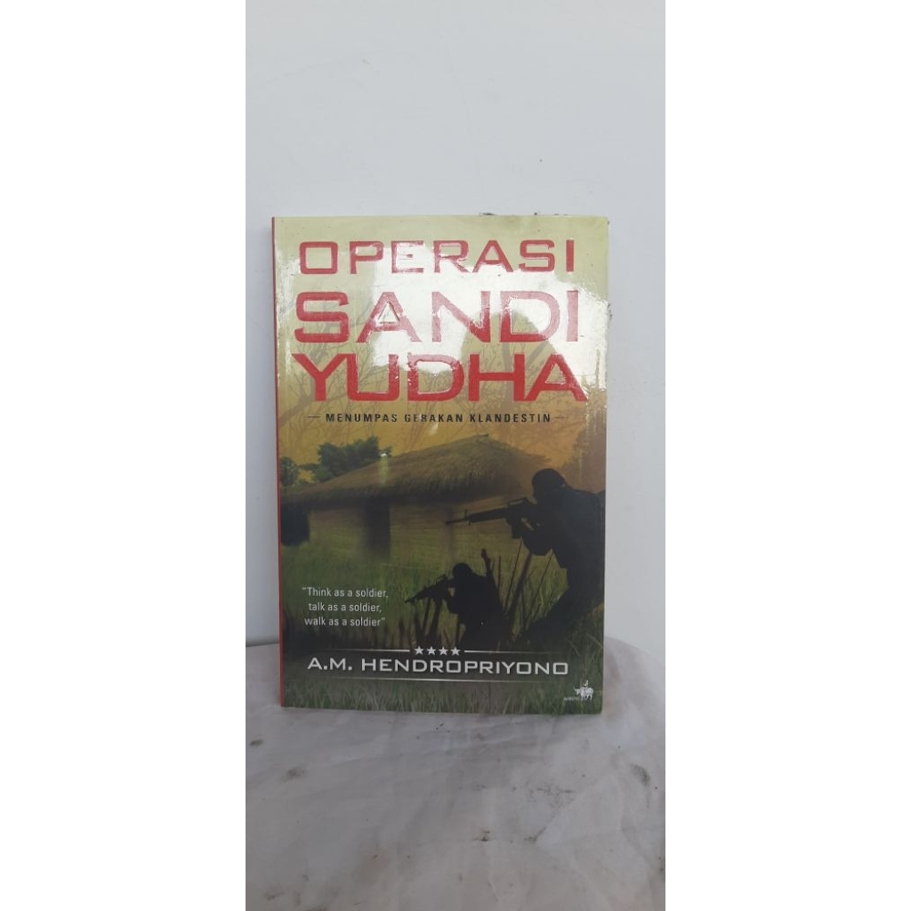 Buku Operasi Sandi Yudha A.M Hendropriyono