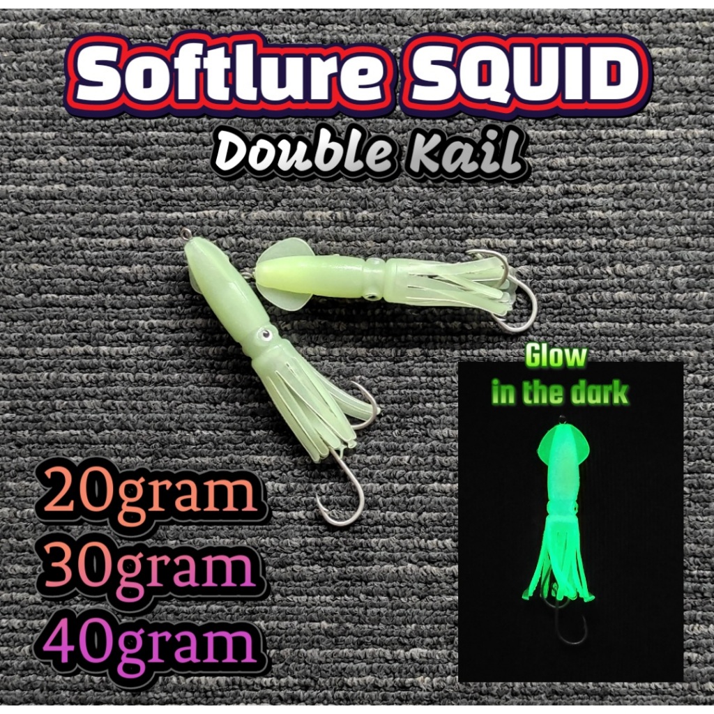 SOFT SQUID softlure model cumi cumi UMPAN MANCING SOFT LURE CUMI JIG CUMI
