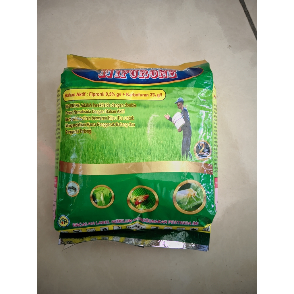INSEKTISIDA NIFURON 3,5GR 2KG KARBOFURAN+FIPRONIL