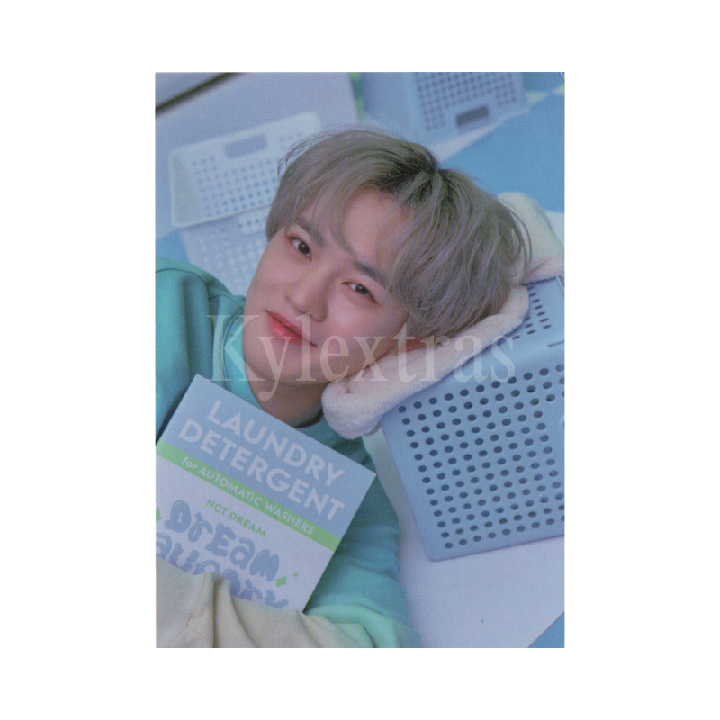 NCT Dream Chenle – Dream Laundry Shop Era Tincase Photo Set Version Official Postcard