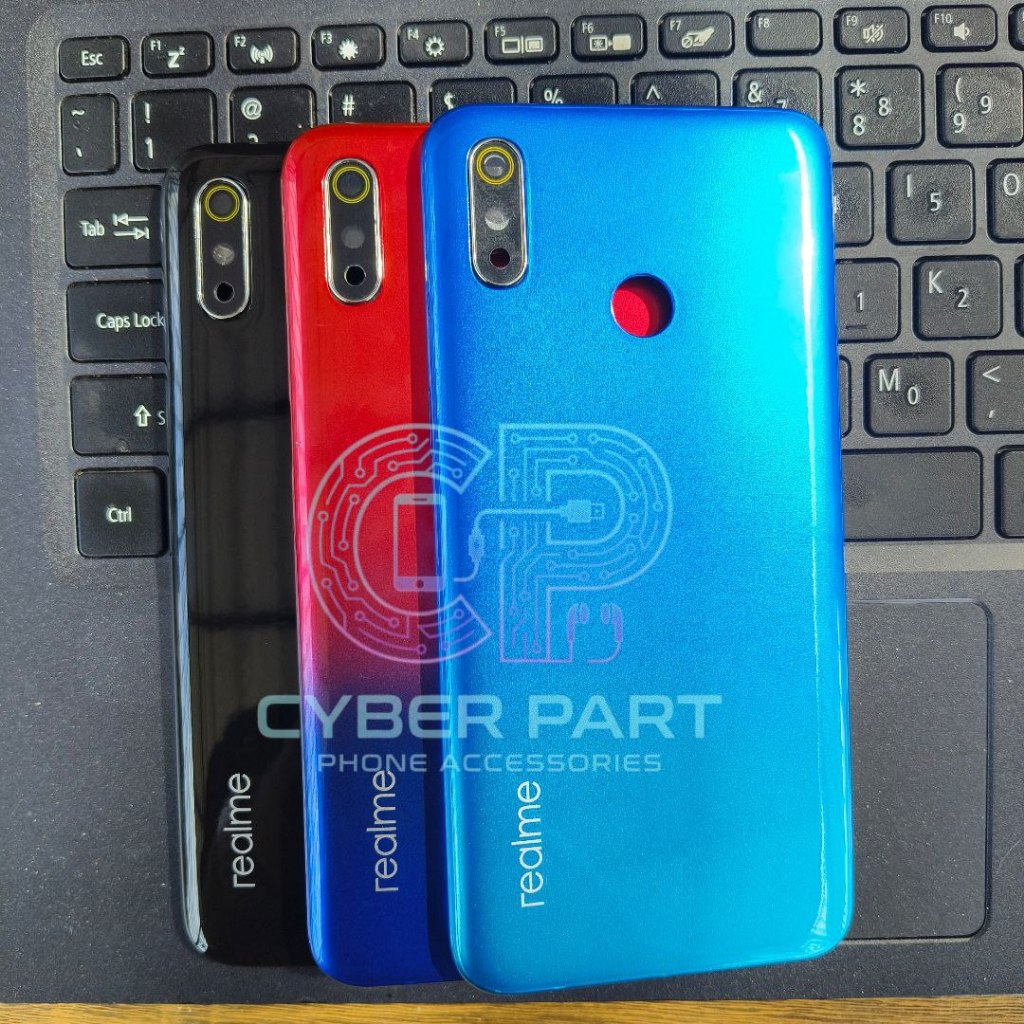 Back Cover Casing Realme 3 RMX1825, RMX1821 Backdoor Tutup Belakang Kesing Housing