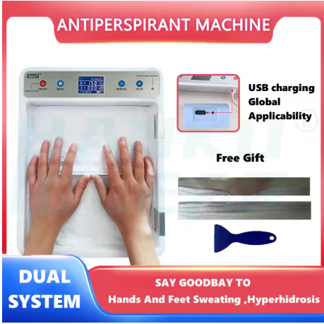 Hankoclear Iontophoresis Antiperspirant Machine Hands And Feet Sweating ,Hyperhidrosis