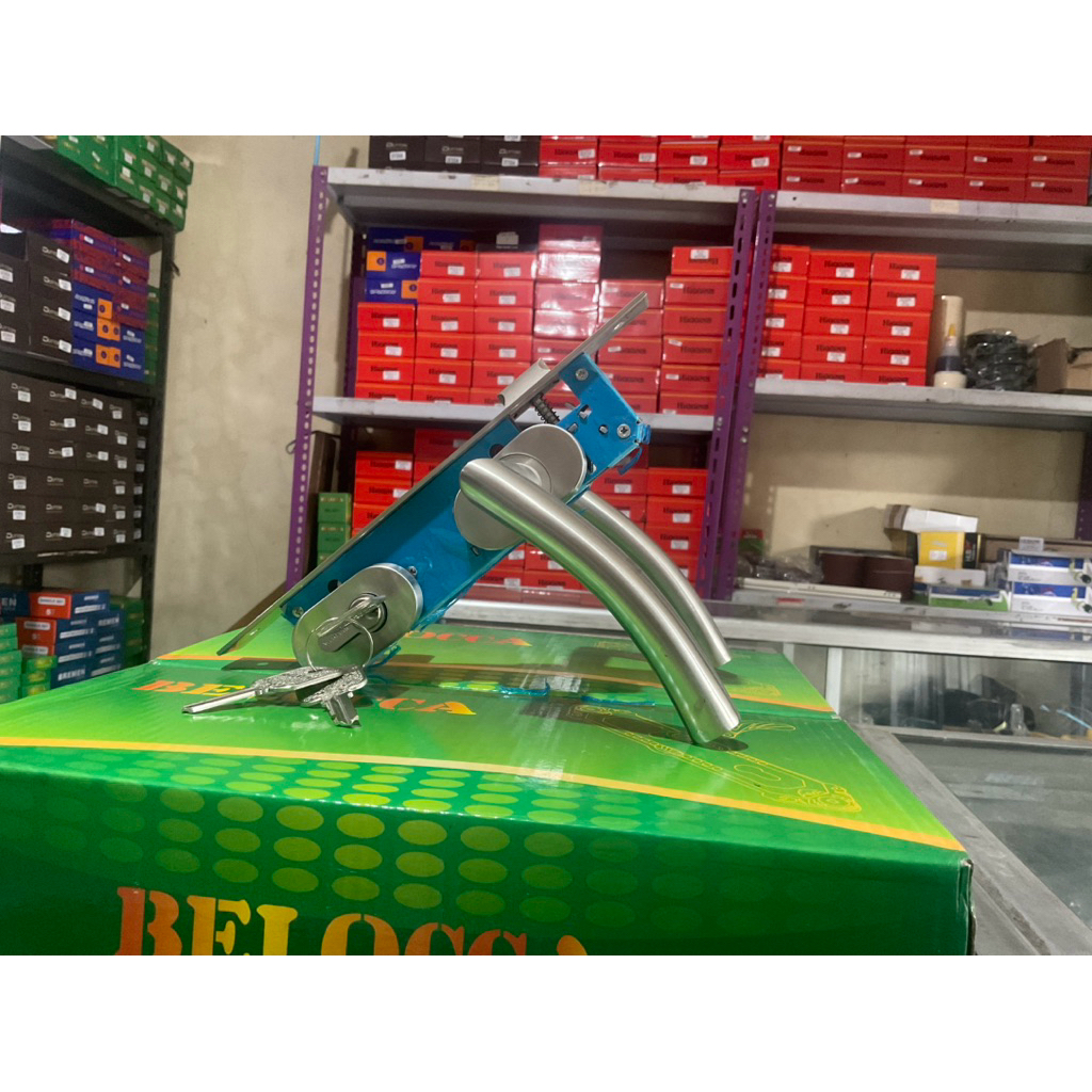 Kunci pintu rumah aluminium / Kunci rumah pintu aluminium/ Handel roses aluminium / Kunci pintu ruma