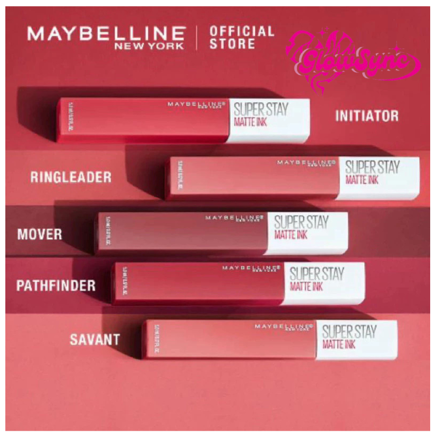 Maybelline Superstay Matte Ink Lipstick Tahan Hingga 16 Jam 30 + Variang Lengkap
