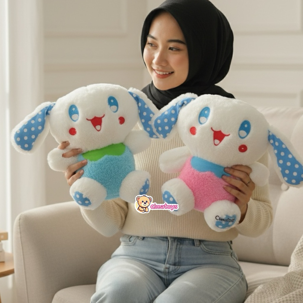 Boneka Cinamoroll S/ Mainan Anak Cinamoroll/ Boneka Chinamorrol Lucu/ Boneka Edukasi Anak