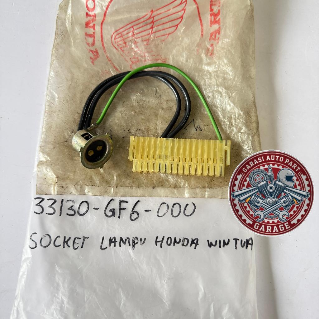 SOCKET FITTING REFLEKTOR LAMPU DEPAN HONDA WIN TUA ORIGINAL 33130-GF6-000