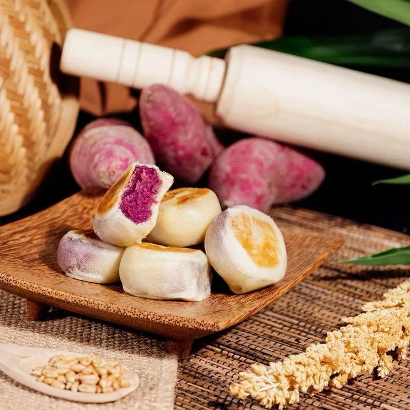 BAKPIA KENCANA Bakpia Ubi Ungu Vacum Oleh-Oleh Jogja