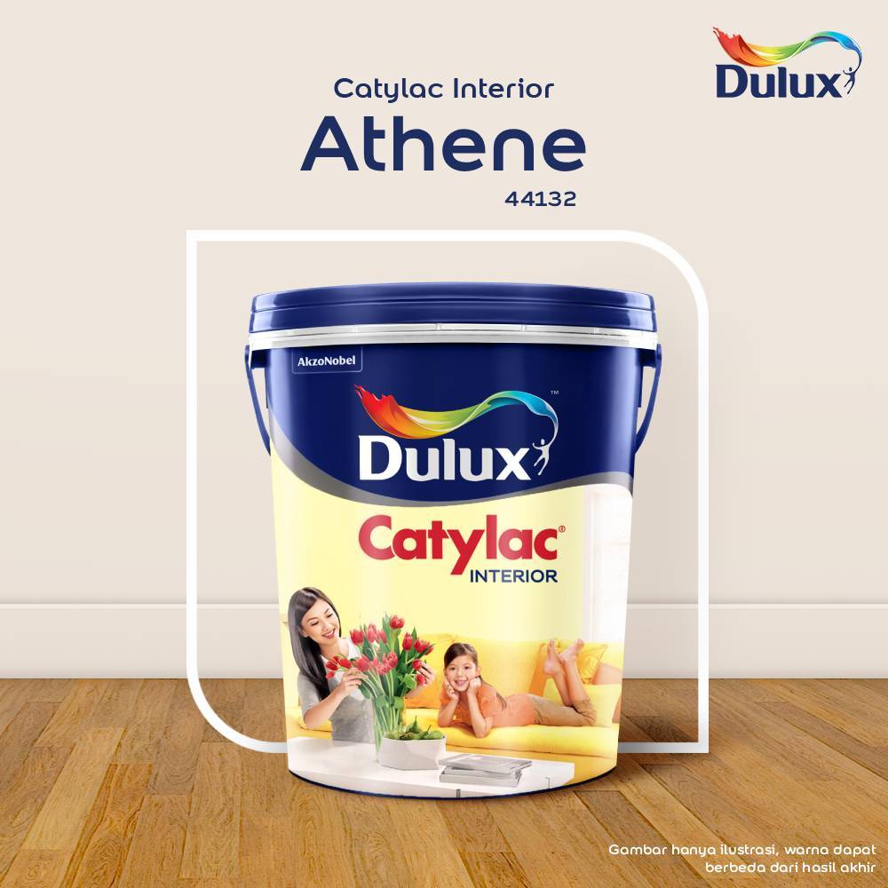 CAT TEMBOK ATHENE DULUX CATYLAC INTERIOR -25 KG 44132 CAT TEMBOK DULUX CATYLAC