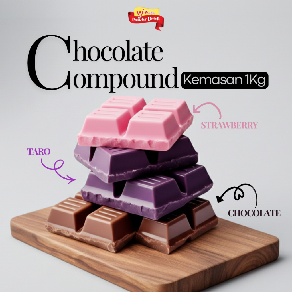 WELLJOY - COKELAT COMPOUND - COKLAT BATANG 1KG