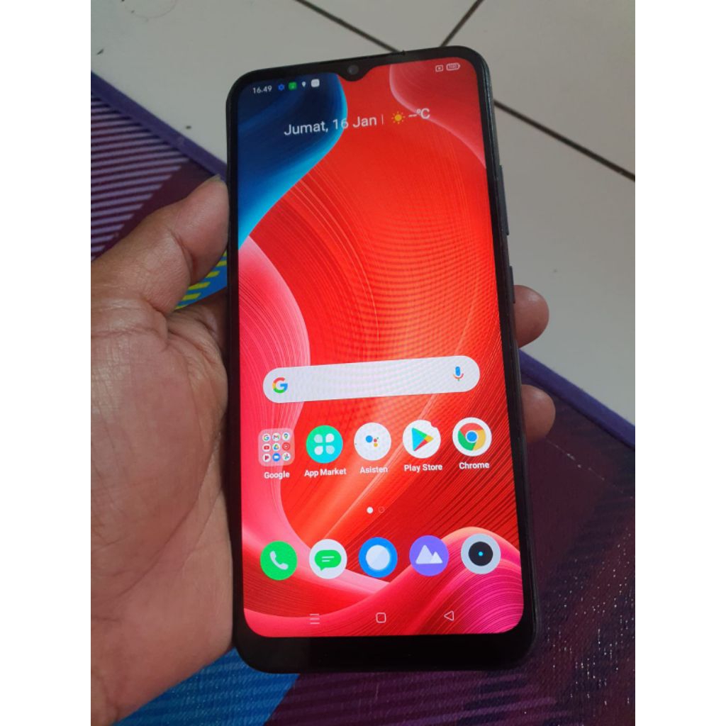 REALME C21 RAM 3/32 SECOND