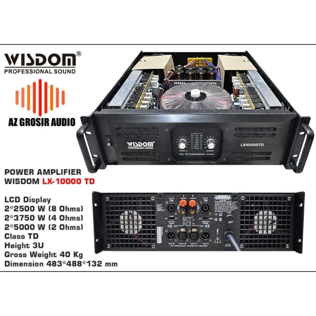 power amplifier wisdom lx10000td power wisdom lx 10000 td