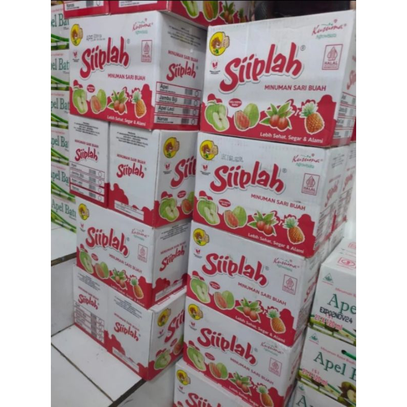 Siiplah Minuman Sari Buah 120ml 1 dus 32 pcs