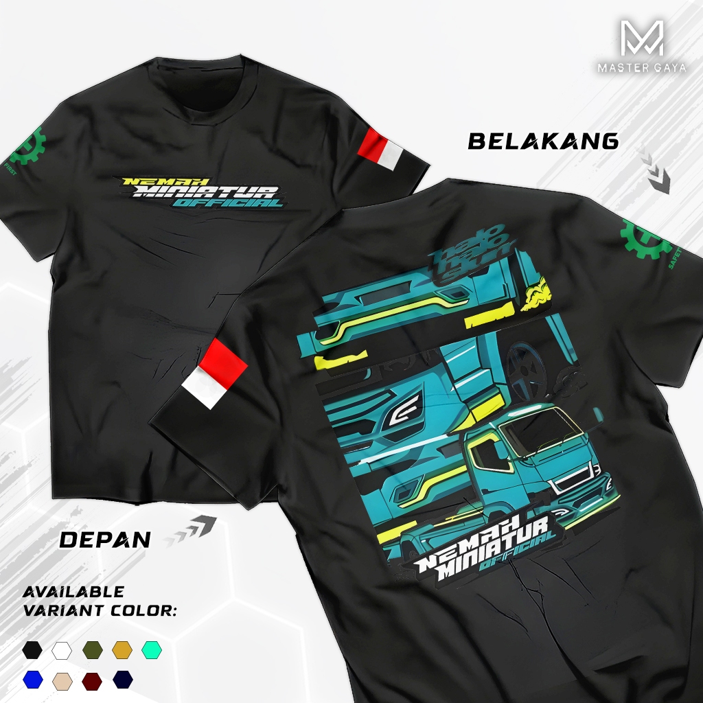 Kaos Truck CANTER SI INOE Nemah Miniatur Official Bisa COD