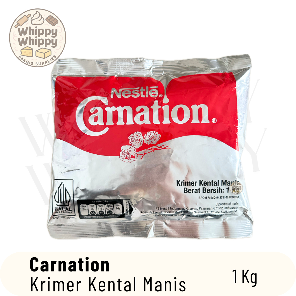 Carnation Krimer Kental Manis 1KG / Susu Kental Manis Carnation / Krimer Kental Manis SKM