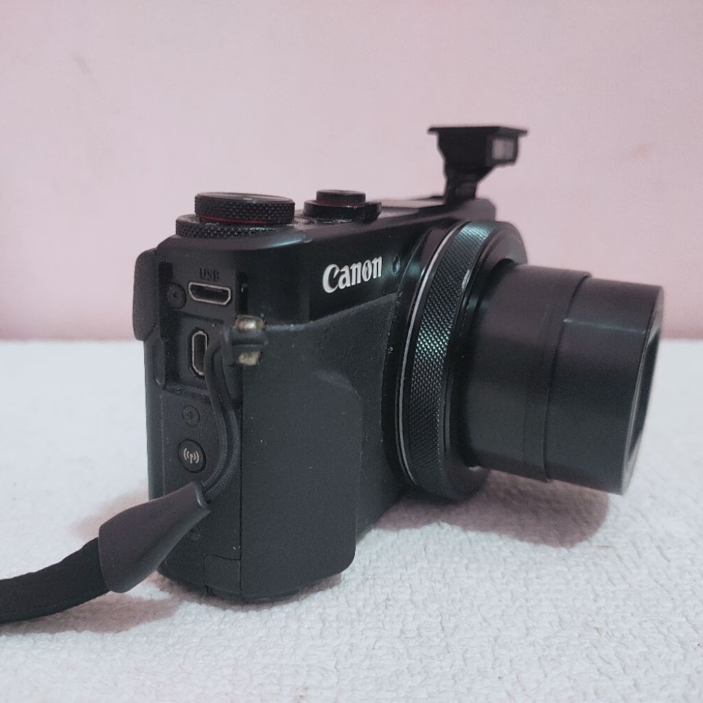 kamera Canon PowerShot G7X Mark II lensa zoom 4.2x is camera second