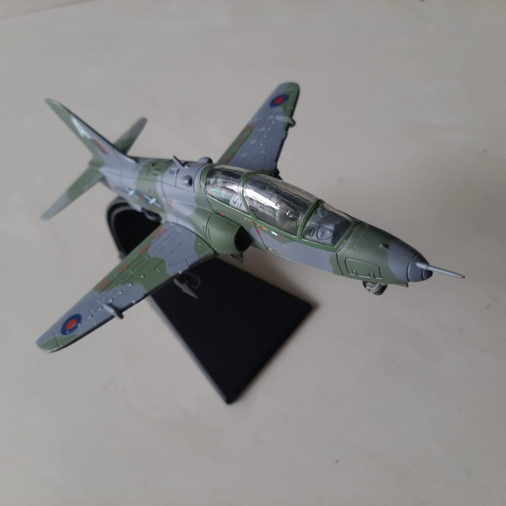 Amercom diecast militer, British Aerospace Hawk 151 RAF, skala 1/72, Nos