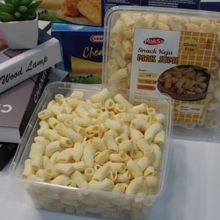 Makaroni Keju Mak Jumi Snack Keju Box 400 gr | Keju Chedar | Gluten Free