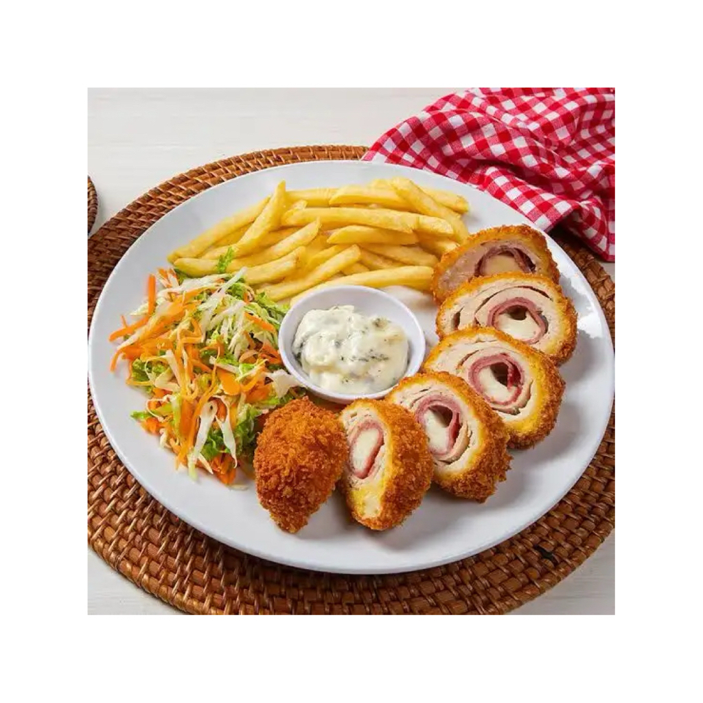 CLASSIC CHICKEN CORDON BLEU / CRISPY CREAMY CHICKEN CORDON BLEU