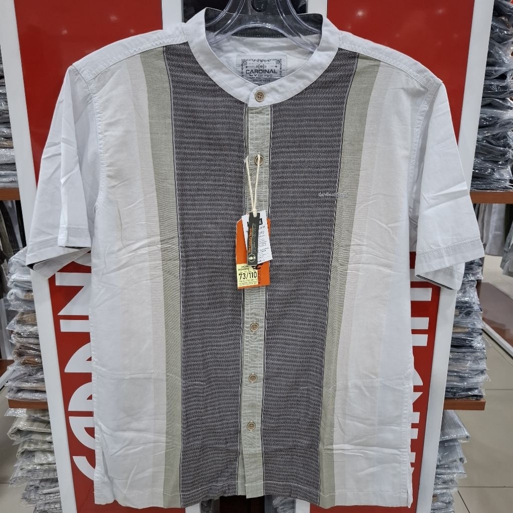 cardinal kemeja koko / baju muslim / baju taqwa reguler fit devisi cardinal casual