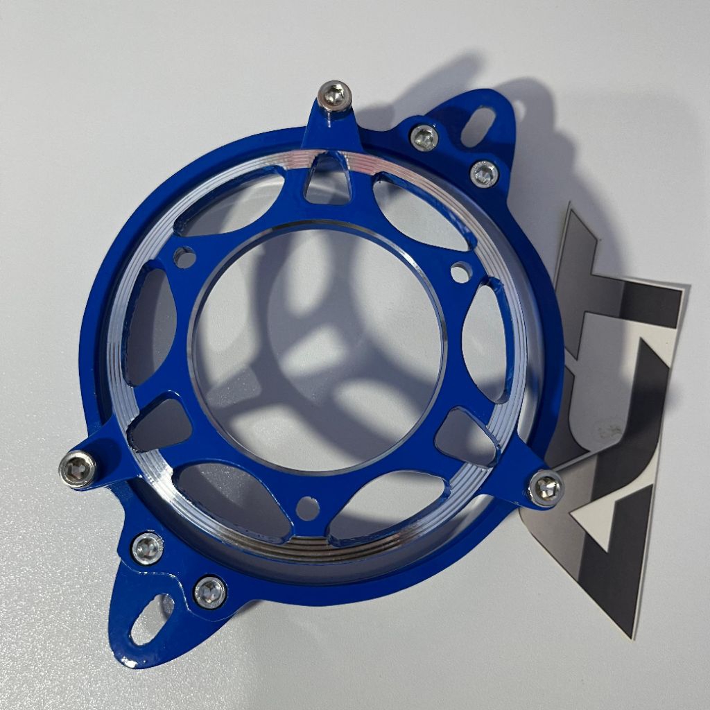 Cover Extra Fan Radiator Cover Extra Fan CNC Universal Biru