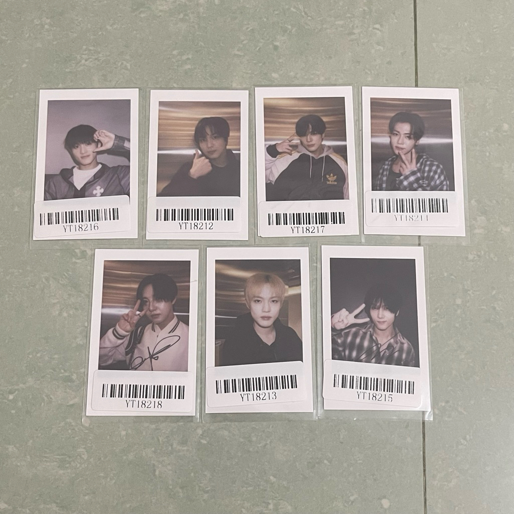 Photocard polaroid official POB NCT Dreamscape MARK HAECHAN JENO JAEMIN RENJUN CHENLE JISUNG