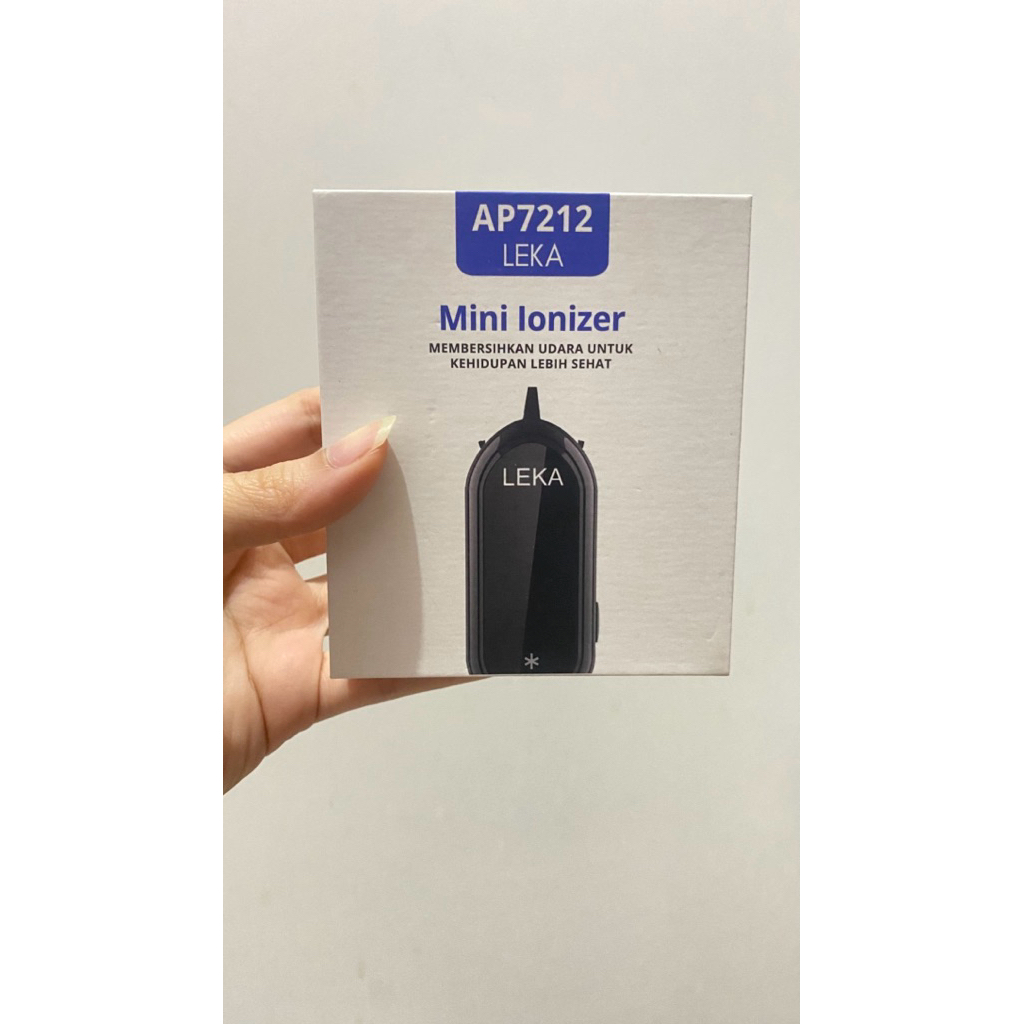 LEKA Mini Ionizer AP7212 Portable Air Purifier Necklace READY NEW