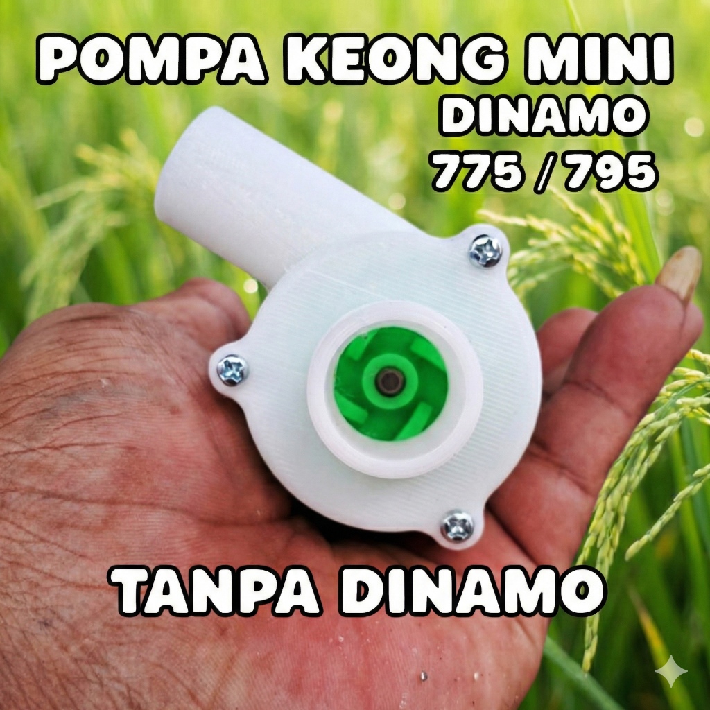 PROMO Miniatur pompa air mini dinamo 775 - 795