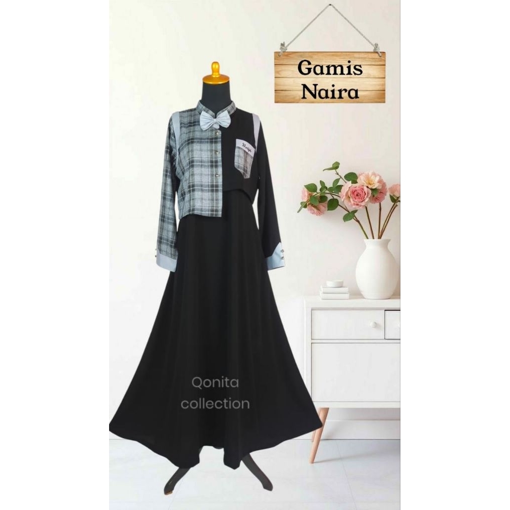 Jubah Akhwat| Gamis Akhwat Naira series