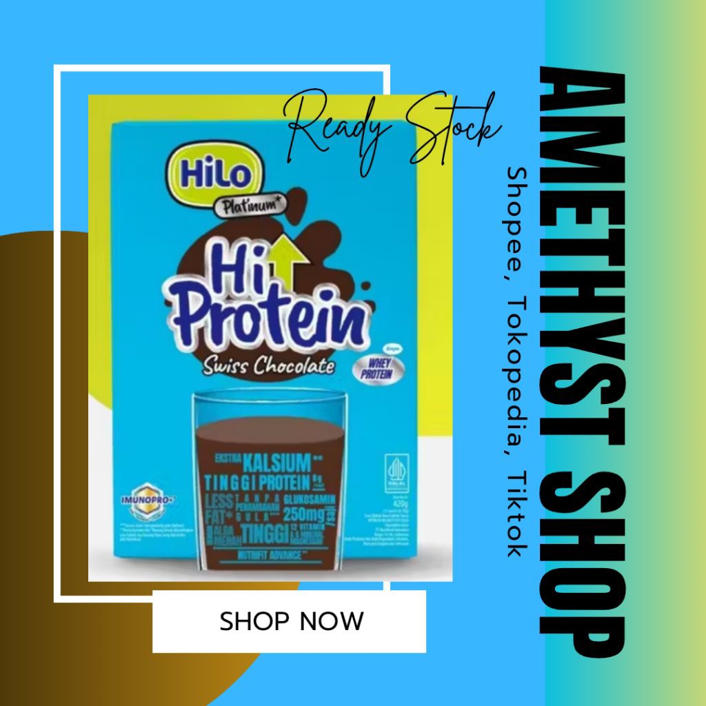 [NUTRIMART] Hilo Platinum Swiss Chocolate 420 gr Exp Okto 2027