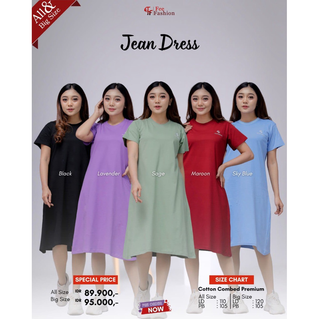 PROMO Fee Fashion - Dress / Gamis / Daster / Blouse Murah Fee Fashion