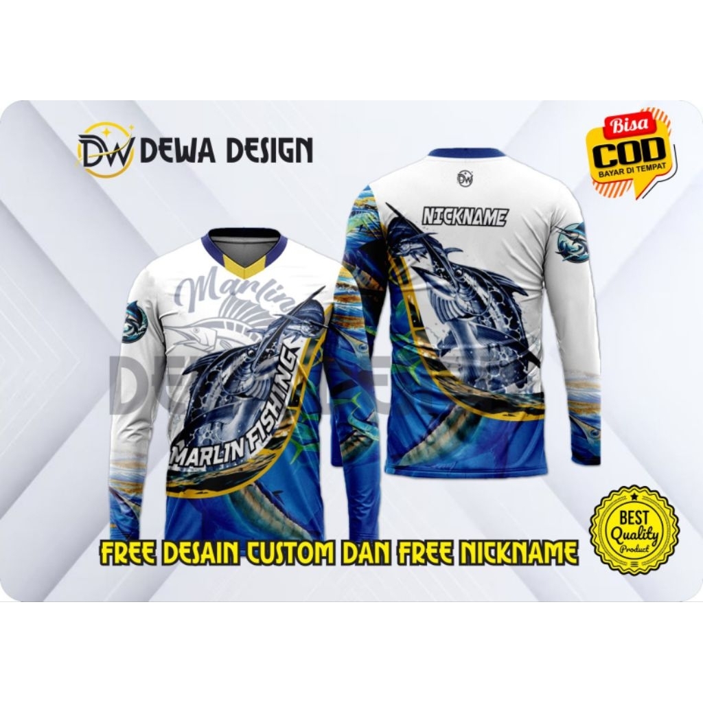 JERSEY/KAOS MANCING BAJU MANCING FULL PRINTING