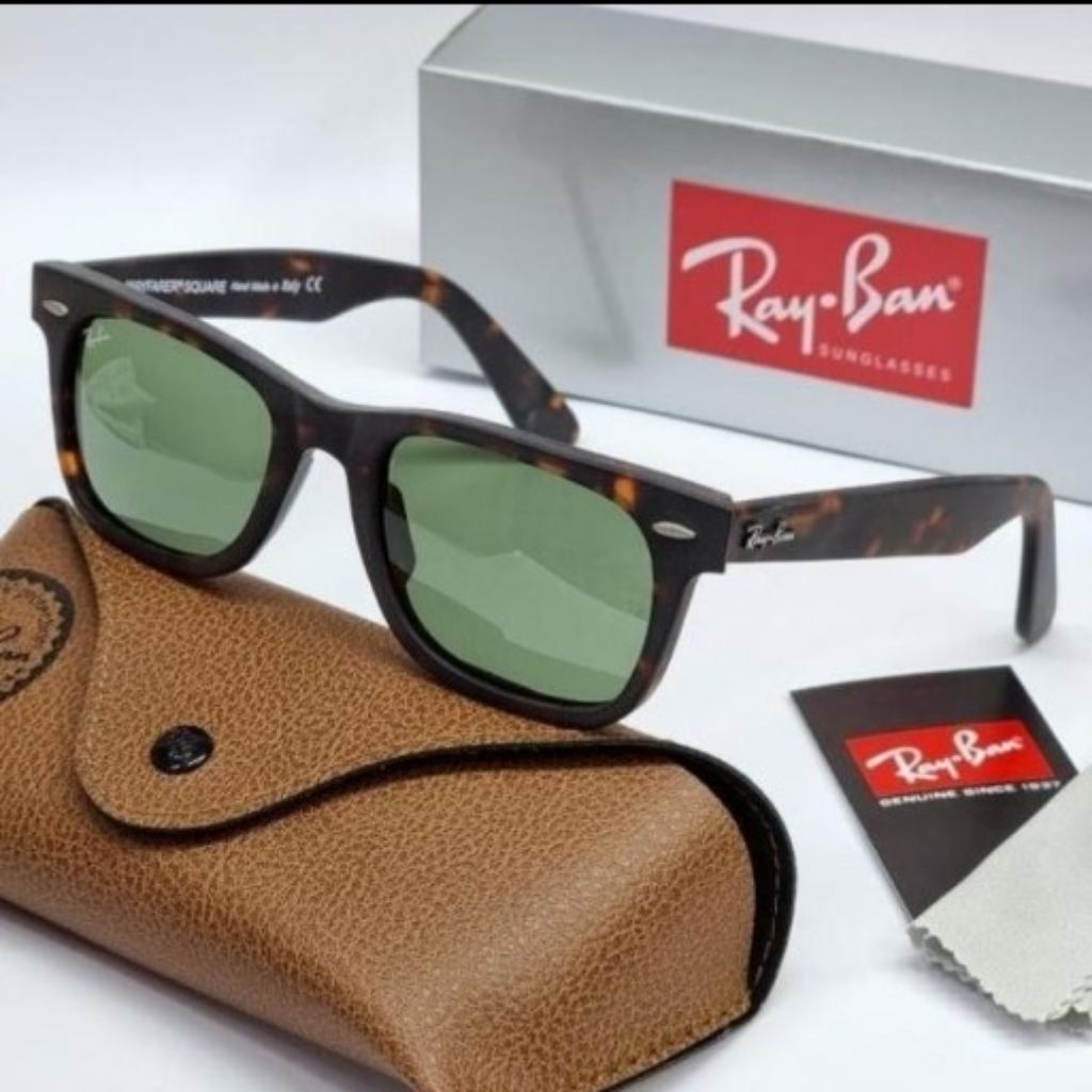 KACAMATA FASHION RAY-BAN WAYFARER PRIA/LENSA UV-LEO