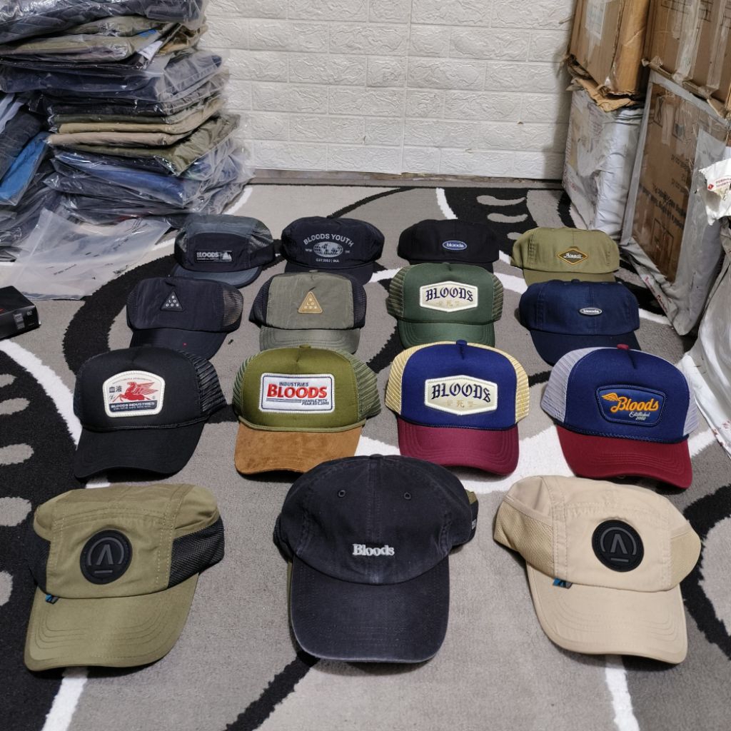 TOPI | CAPS | HAT BLOODS ORIGINAL.