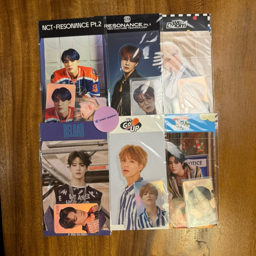 NCT DREAM JENO HOLOGRAM PHOTO CARD + STANDEE SET