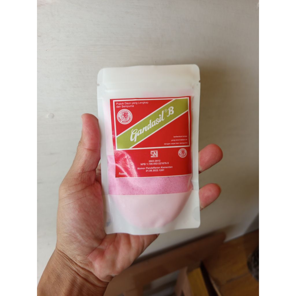 Pupuk Gandasil daun, pupuk pertumbuhan daun