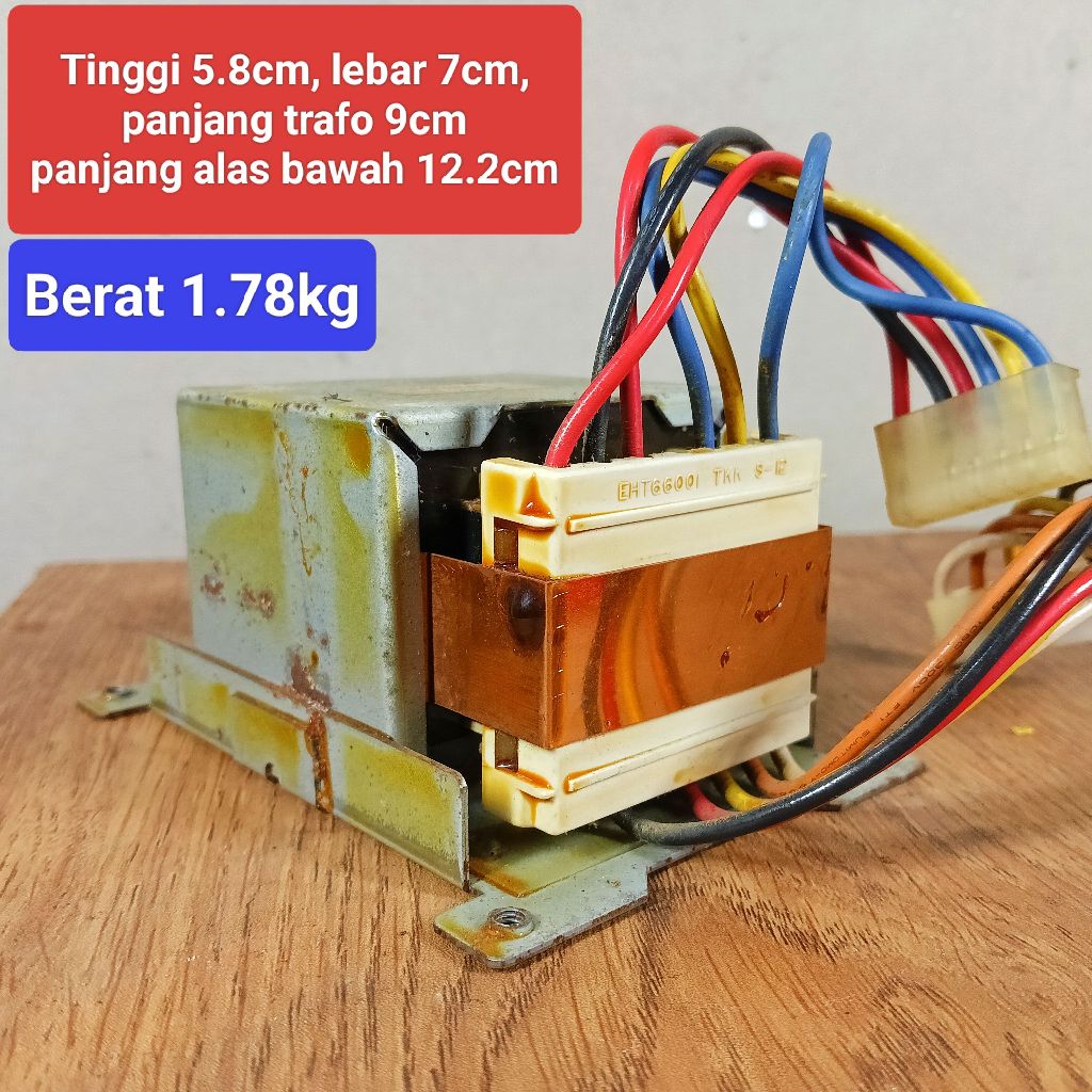 Trafo bando 3A besar CT25V copotan Yamaha bekas normal
