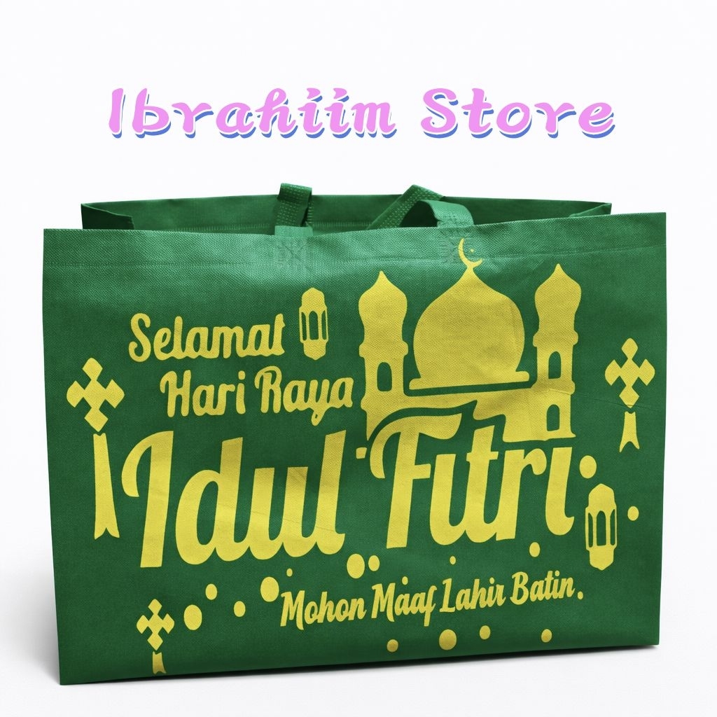 Ecer Tas Parsel Lebaran  Idul Fitri Jumbo / Tas Parcel Lebaran Jumbo / Tas Lebaran / Tas Hampers Leb