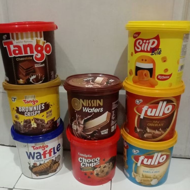 Tango Coklat Jar Tango Waflle Tango Brownies Nissin Wafer jar Siip Timba Fullo Coklat Fullo Vanila b