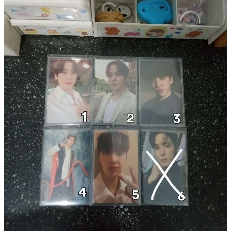 Photocard OFFICIAL ATEEZ Mingi & Yunho, FEVER Part 2, FEVER Part 3, FEVER Epilogue, The World EP.1