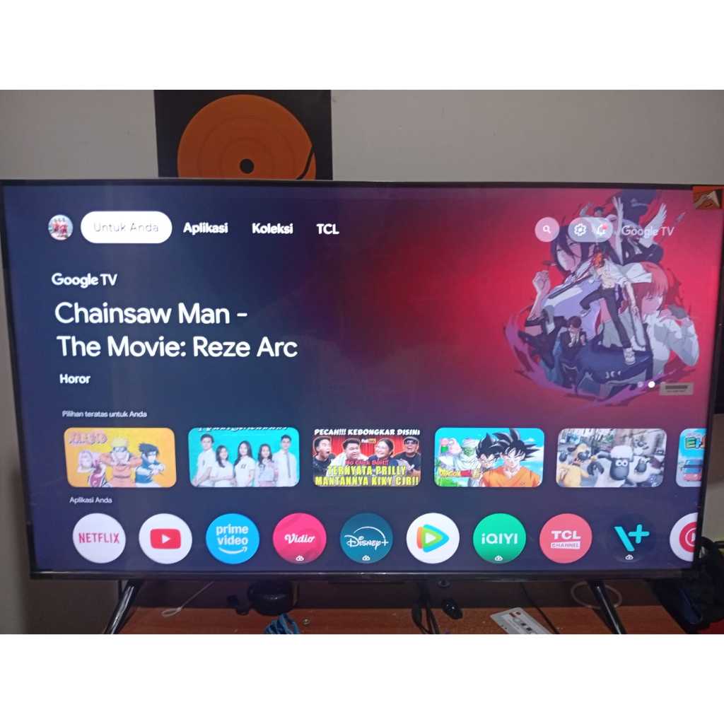 TV TCL 43P7k 43" 4K UHD Smart TV