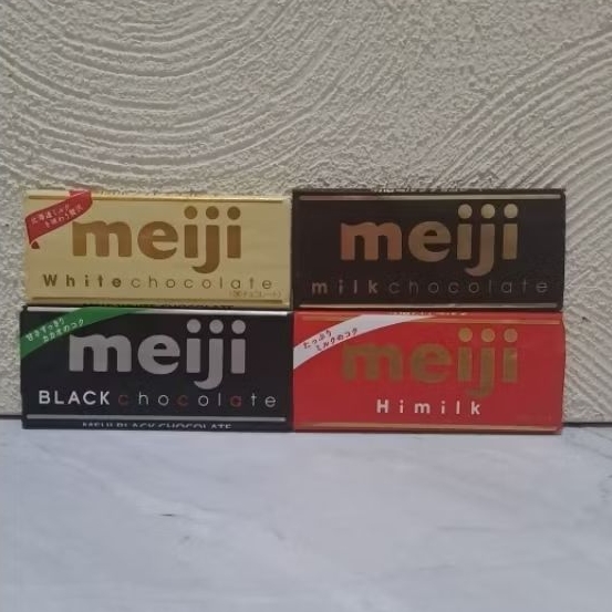 MEIJI MILK CHOCOLATE / MEIJI HI MILK / MEIJI WHITE CHOCOLATE / MEIJI BLACK CHOCOLATE BAR